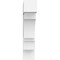 Ekena Millwork Standard Balboa Architectural Grade PVC Bracket With Block Ends, 5"W x 24"D x 24"H BKTP05X24X24BOA05 - alternate 4